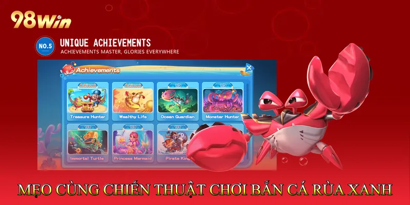 Mẹo cùng chiến thuật chơi Bắn cá rùa xanh hiệu quả